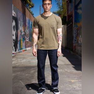 NWT Sugar Cane 1947 Jean / 40 x 36 / Dark Wash Japanese Selvedge / Big and Tall